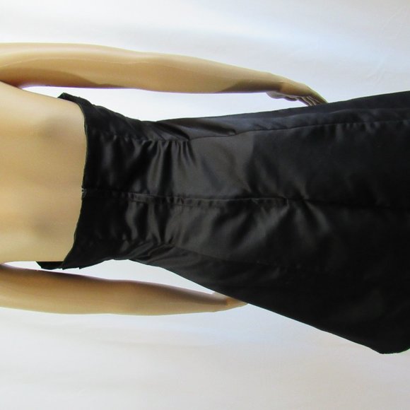 Urban Girl Nites Black Cocktail Party Dress - Above the Knee, Halter - Size 5-6 - Picture 5 of 9